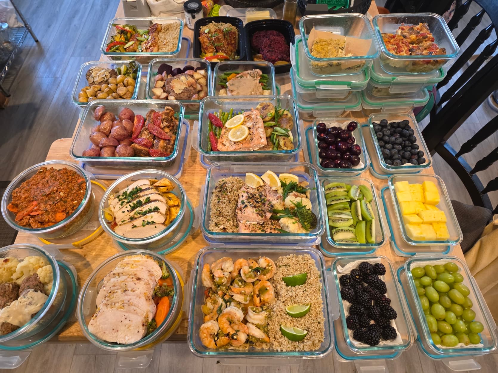 Personal chef meal prep service in Albuquerque with chef-prepared weekly meals