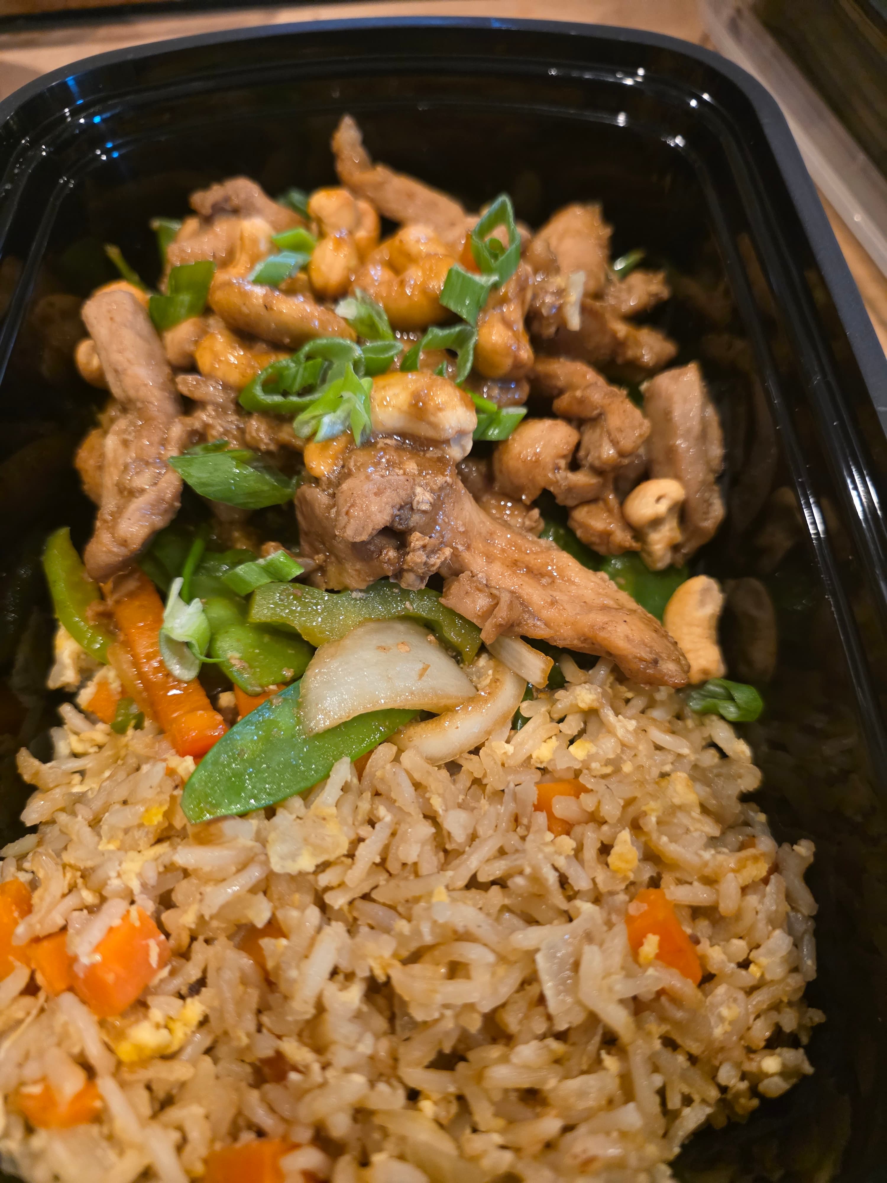 Cashew Chicken Fried Rice