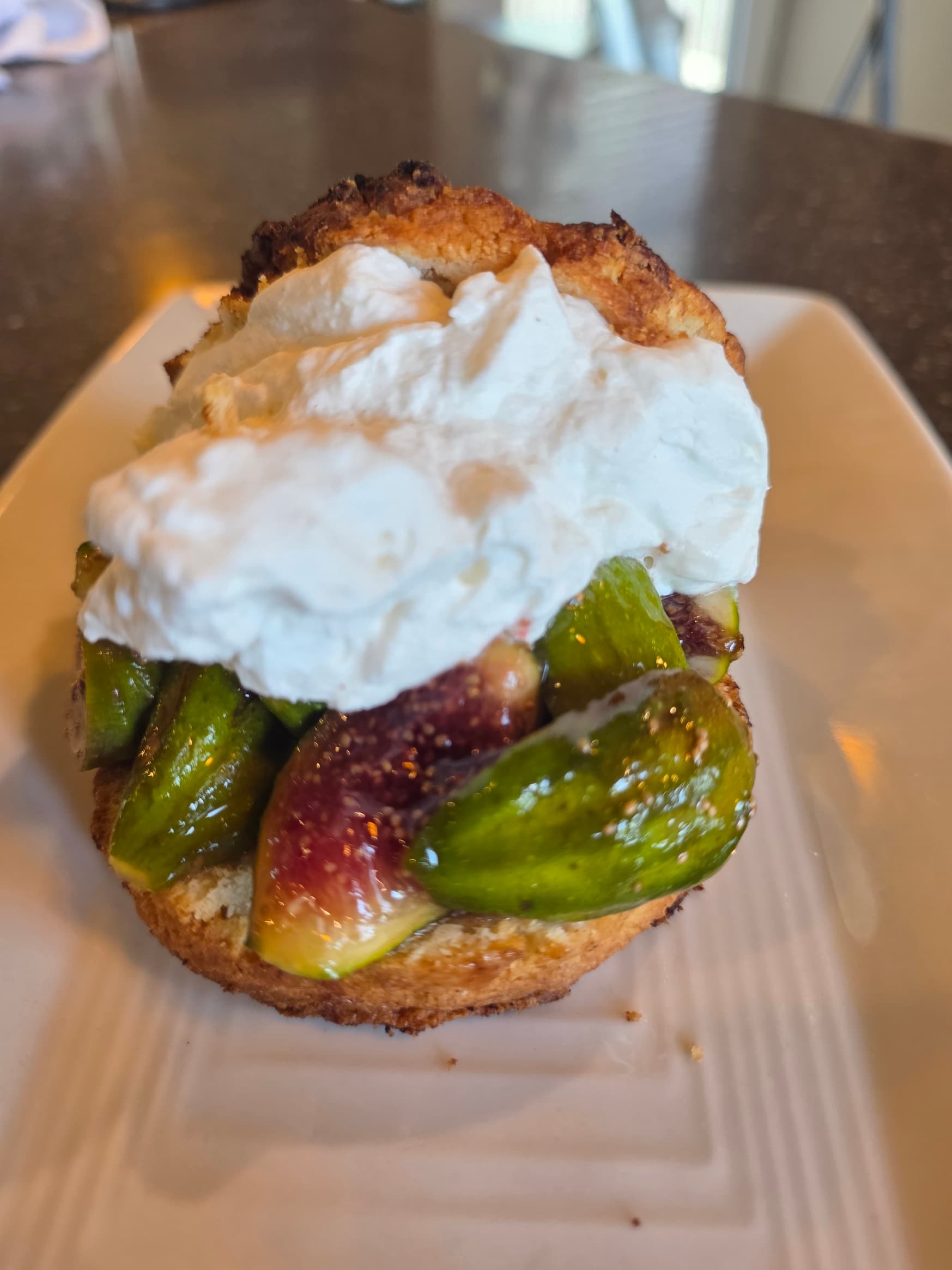 Fresh Fig Shortcake with Vanilla Mascarpone