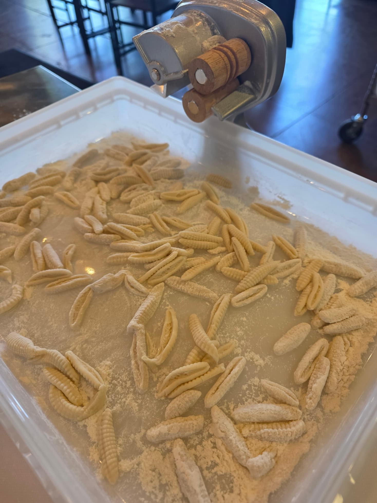 Fresh Cavatelli in Progress