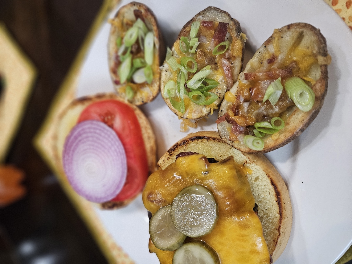 Burger Skins