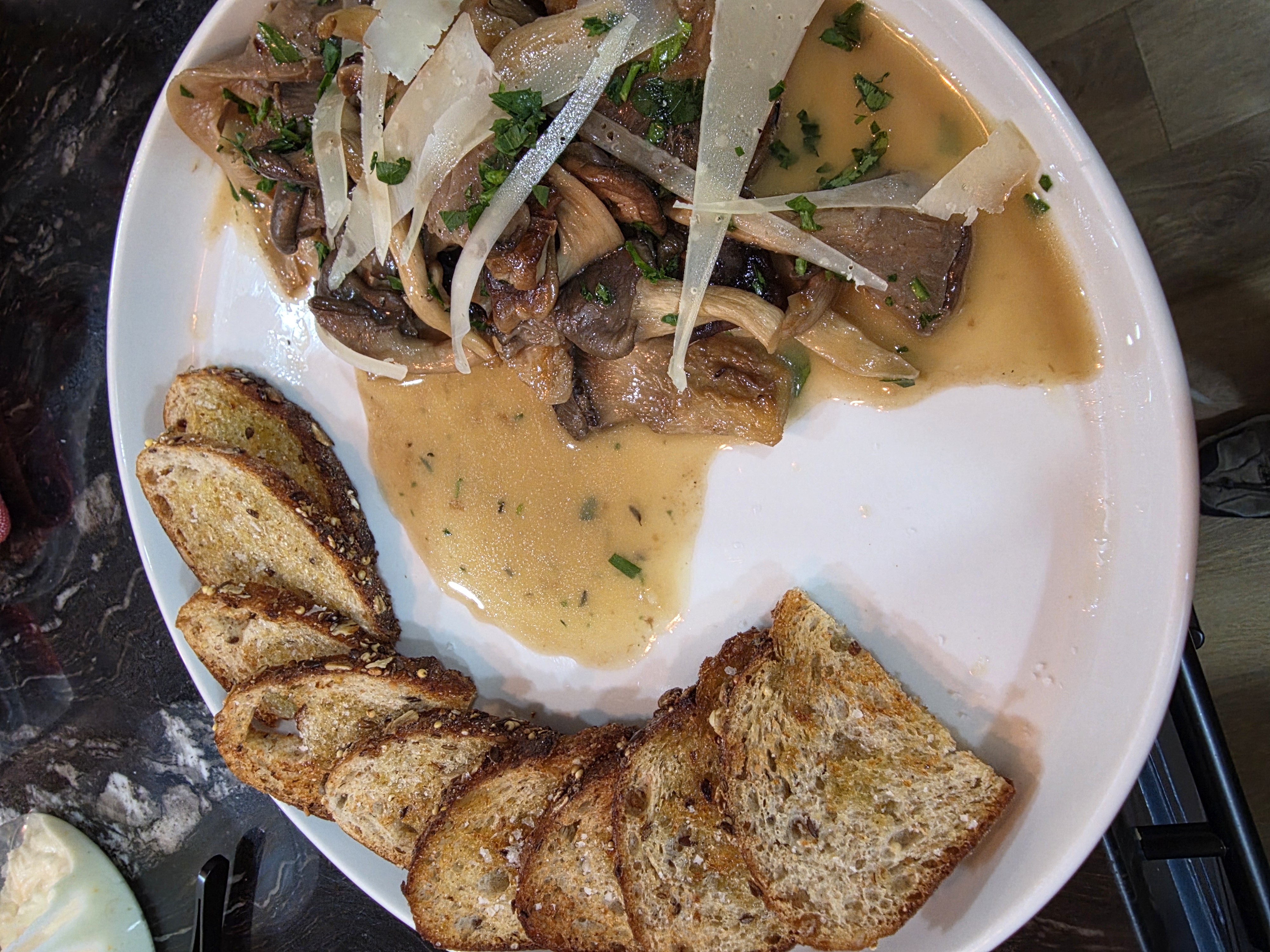 Cognac Mushrooms